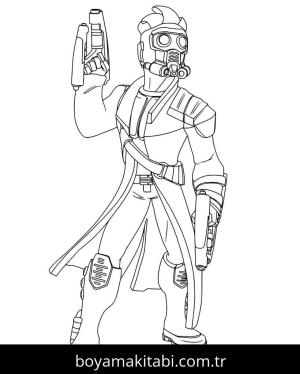 Galaksinin Koruyucuları boyama sayfası – yaratıcılığı geliştirir, keyifli zaman