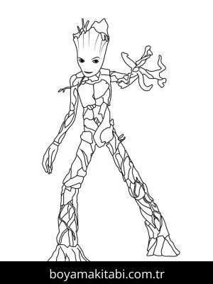 Galaksinin Koruyucuları boyama sayfası – renkli çizimler, okul öncesi