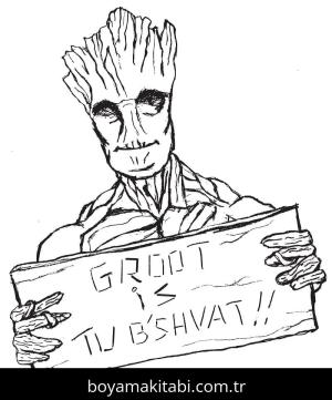 Galaksinin Koruyucuları boyama sayfası – çocuk aktivitesi, PDF indir