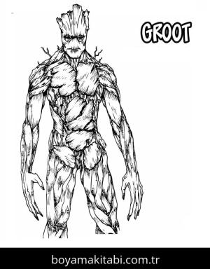 Galaksinin Koruyucuları boyama sayfası – evde etkinlik, ücretsiz yazdır