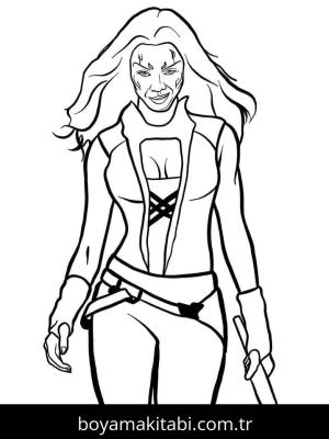 Galaksinin Koruyucuları boyama sayfası – boyama çalışması, yaratıcılığı geliştirir