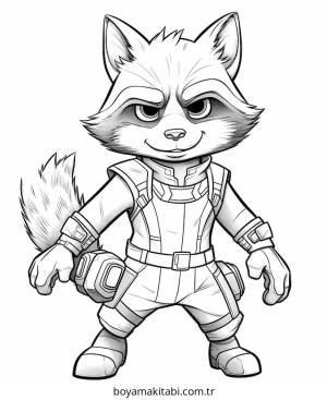 Galaxy boyama sayfası – basit çizim, kolay boyama