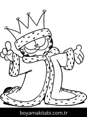 Garfield boyama sayfası – ücretsiz yazdır, boyama etkinliği