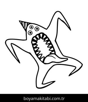 Garten of BanBan boyama sayfası – evde etkinlik, ücretsiz yazdır