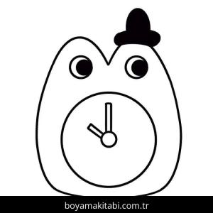 Garten of BanBan boyama sayfası – çizgi film temalı, basit çizim