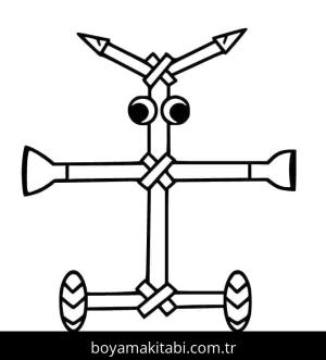 Garten of BanBan boyama sayfası – PDF indir, sevimli karakter