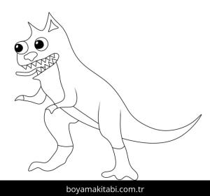 Garten of BanBan boyama sayfası – keyifli zaman, renkli çizimler