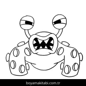 Garten of BanBan boyama sayfası – boyama etkinliği, çocuk aktivitesi