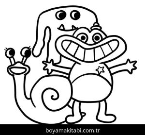 Garten of BanBan boyama sayfası – ücretsiz yazdır, boyama etkinliği