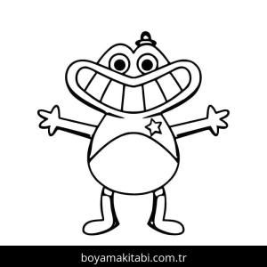 Garten of BanBan boyama sayfası – çocuk aktivitesi, PDF indir