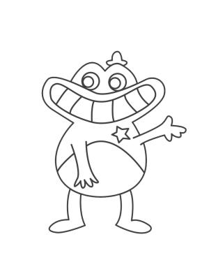 Garten of BanBan boyama sayfası,  coloring page, Banban’ın Bahçesi Bölüm 2 Toadster, 