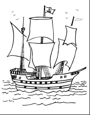 Gemi ve Tekne boyama sayfası,  coloring page, Sevimli Gemi, 