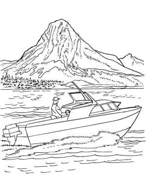 Gemi boyama sayfası,  coloring page, Gemi – Sayfa 3, 