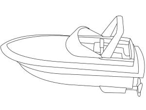 Gemi boyama sayfası,  coloring page, Canoa, 