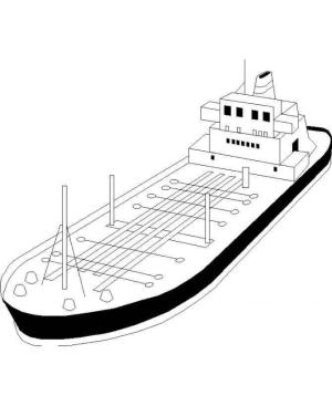 Gemi boyama sayfası,  coloring page, Nave da Carico, 