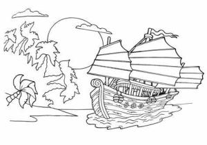 Gemiler boyama sayfası,  coloring page, Ücretsiz Gemi, 