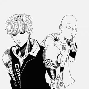 Genos boyama sayfası,  coloring page, Genos ve Saitama Komik, 