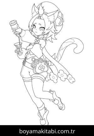 Genshin Impact Boyama