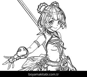 Genshin Impact Boyama