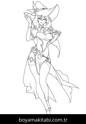 Genshin Impact Boyama