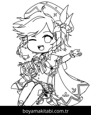 Genshin Impact Boyama