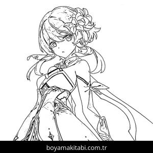 Genshin Impact Boyama