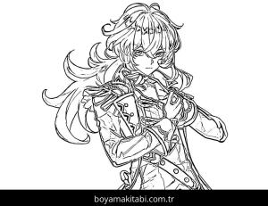 Genshin Impact Boyama