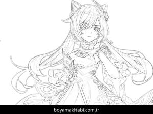 Genshin Impact Boyama