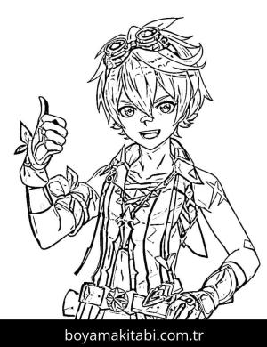 Genshin Impact Boyama