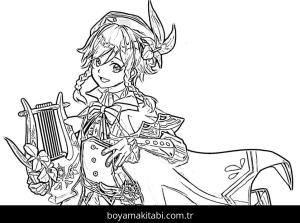 Genshin Impact Boyama