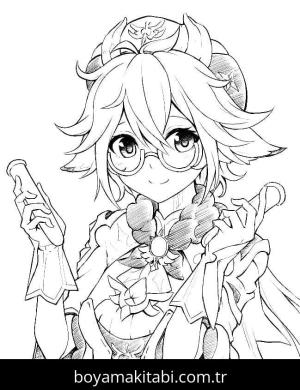 Genshin Impact Boyama