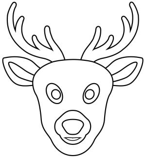 Geyik boyama sayfası, Deers coloring page, , deers deer emoji 