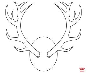 Geyik boyama sayfası, Deers coloring page, , deers deer antlers 