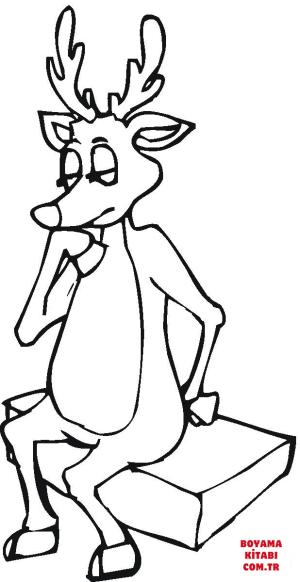 Geyik boyama sayfası, Deers coloring page, , deers deer 