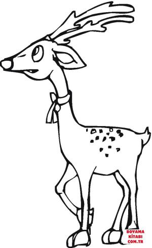 Geyik boyama sayfası, Deers coloring page, , deers deer 