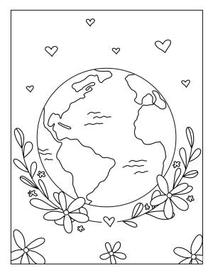 Gezegenler boyama sayfası,  coloring page, Iyi Gezegen, 