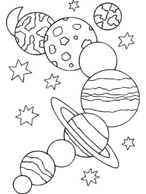 Gezegenler boyama sayfası,  coloring page, Iyi Gezegenler, 