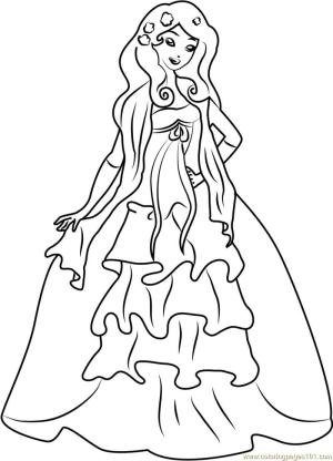 Giselle boyama sayfası,  coloring page, Linda Giselle, 