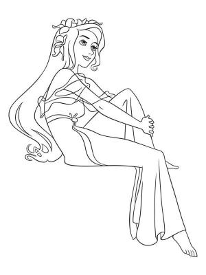 Giselle boyama sayfası,  coloring page, Gündüz Rüyası Giselle, 