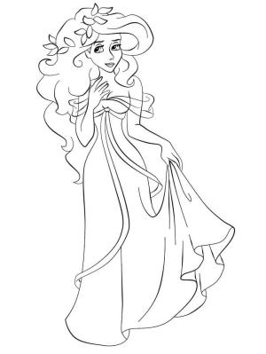 Giselle boyama sayfası,  coloring page, Disney Giselle, 