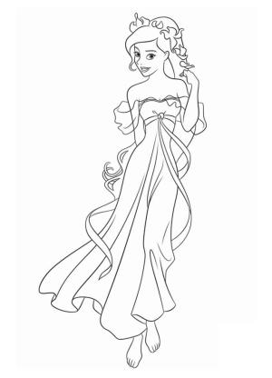 Giselle boyama sayfası,  coloring page, Büyülü Giselle, 