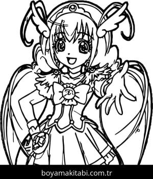 Glitter Force boyama sayfası – boyama etkinliği, çocuk aktivitesi