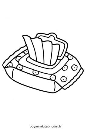 Glow boyama sayfası – eğlenceli etkinlik, el becerilerini geliştirir