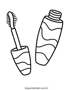 Glow boyama sayfası – sevimli karakter, sanatsal çalışma