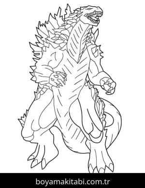 Godzilla Boyama