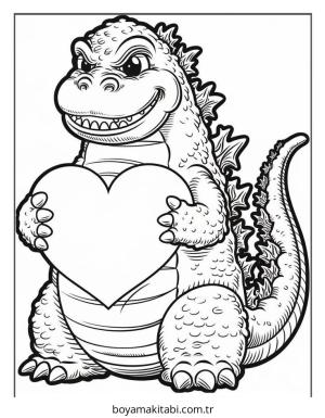 Godzilla Boyama