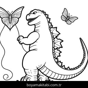 Godzilla Boyama