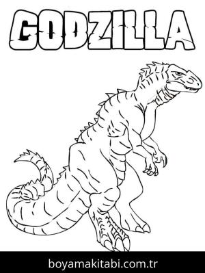 Godzilla Boyama