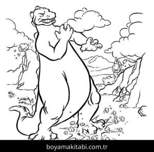 Godzilla Boyama