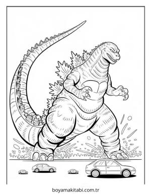 Godzilla Boyama